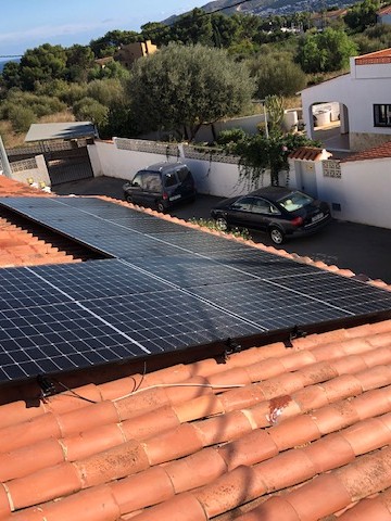 8X 370 wp Zonnepanelen, Alfas Del Pi, Alicante