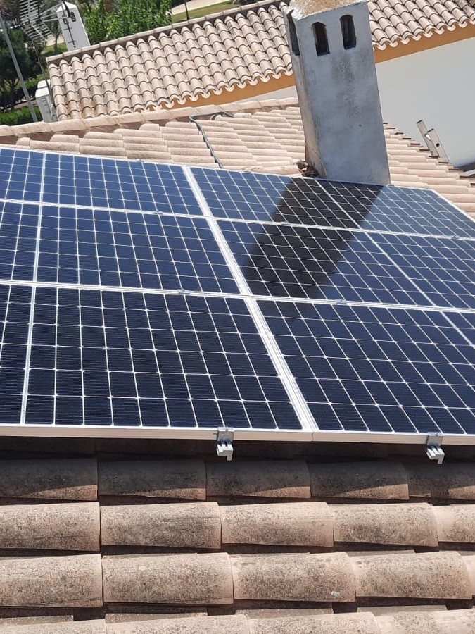 6X 380 wp Zonnepanelen, Pilar de la Horadada, Alicante (Gridsysteem)