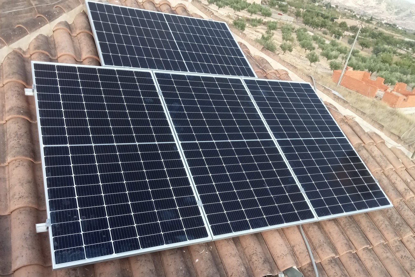 10X 380 wp Solar Panels, Macisvenda, Murcia (Grid system)