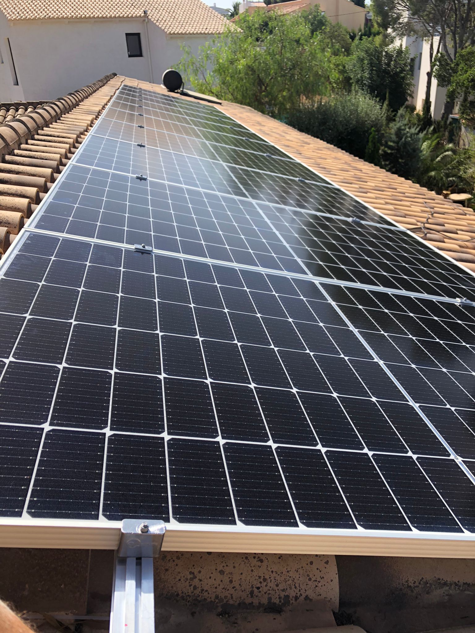 10X 380 wp Solar Panels, Calpe, Alicante (Hybrid system)